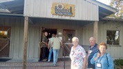 Entering Boutin's Cajun Restaurant
